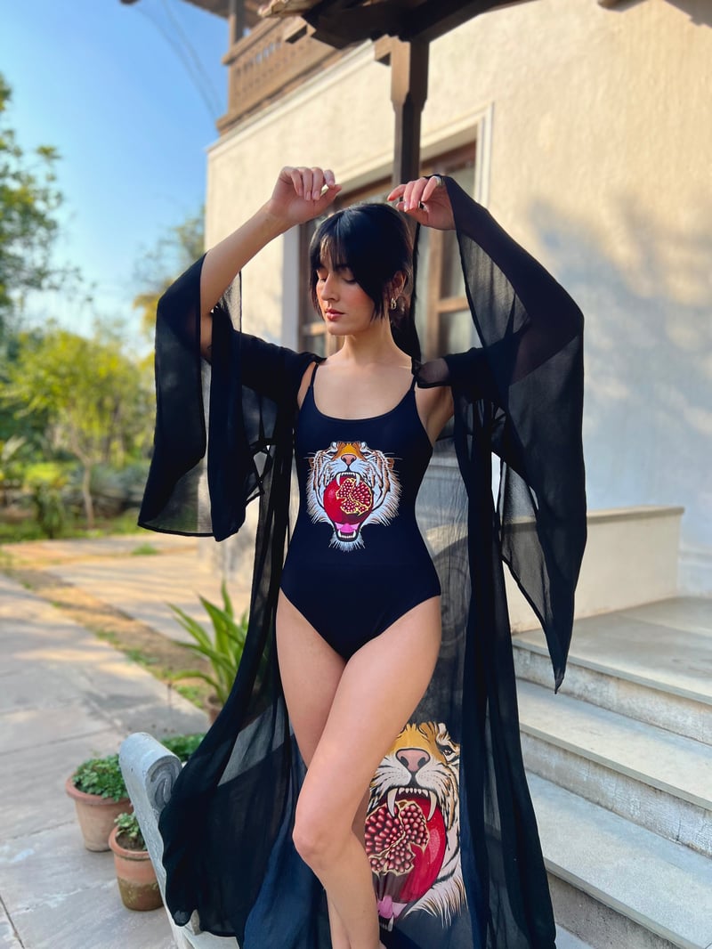 Kaftan - Tiger Pom