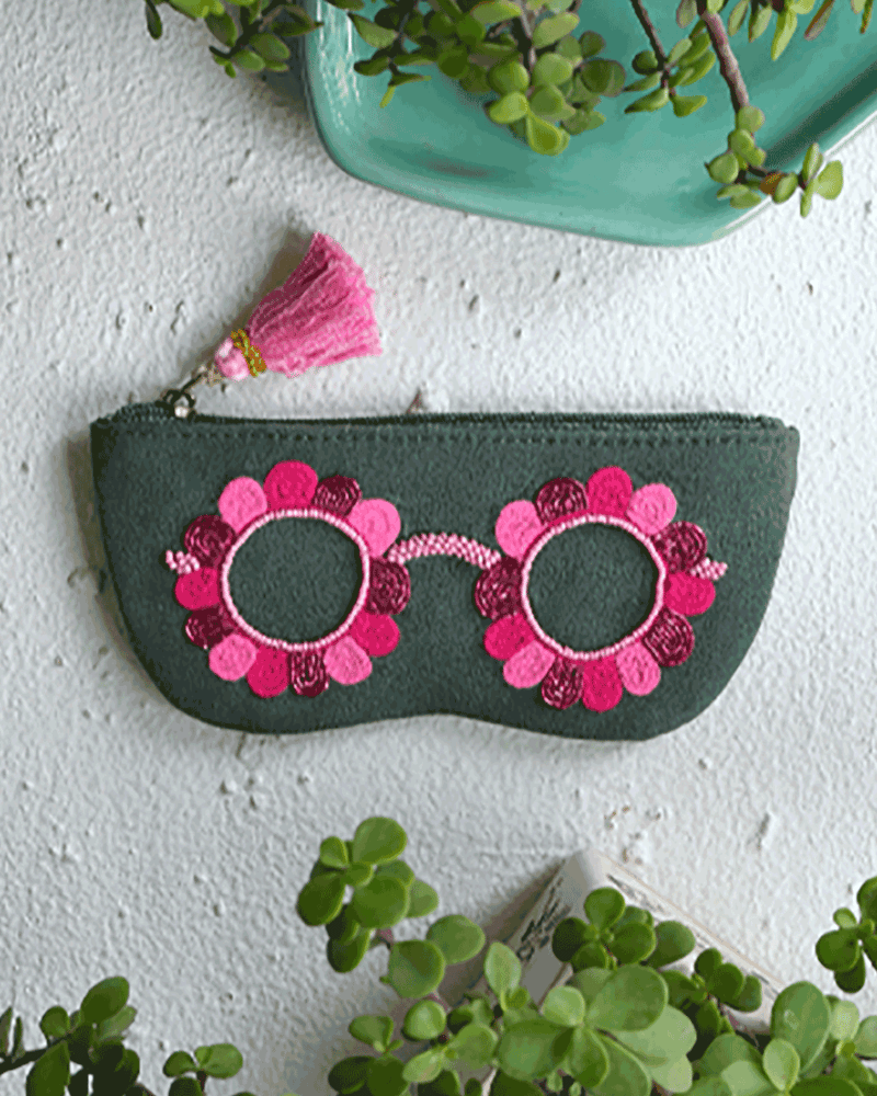 Clara Pink Sunglass Cover