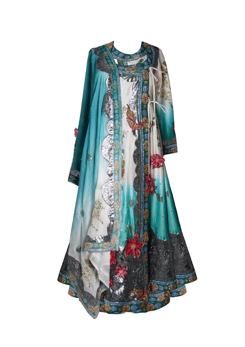 1723 -63 Saumya-Two Pc Anarkali Set