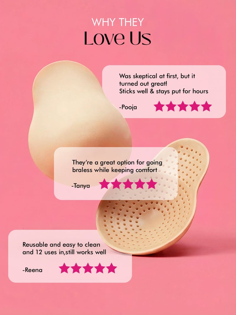 Breast Lift Cup (F-G) (Nude) (2 Pcs)
