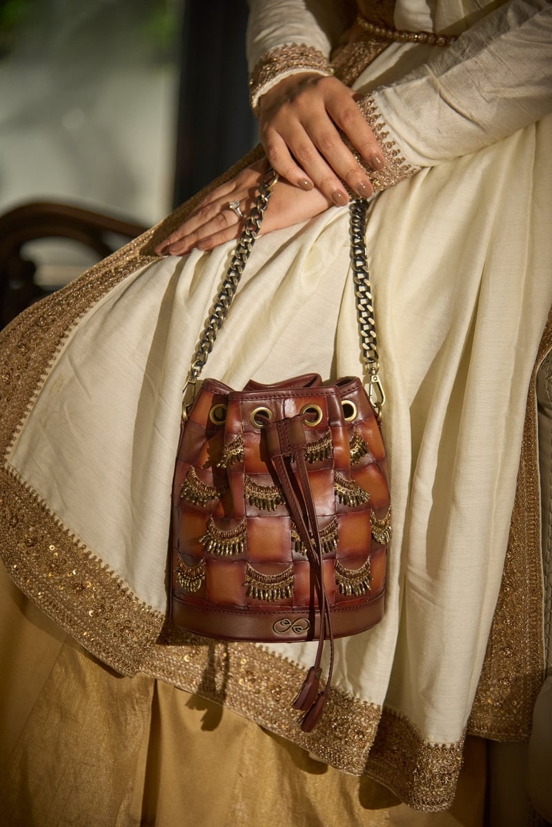 Jhalar Leather Bag