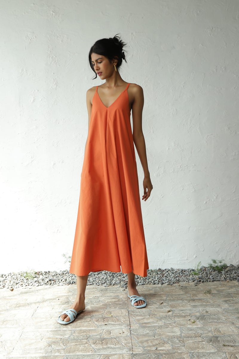 Autumn evening dress