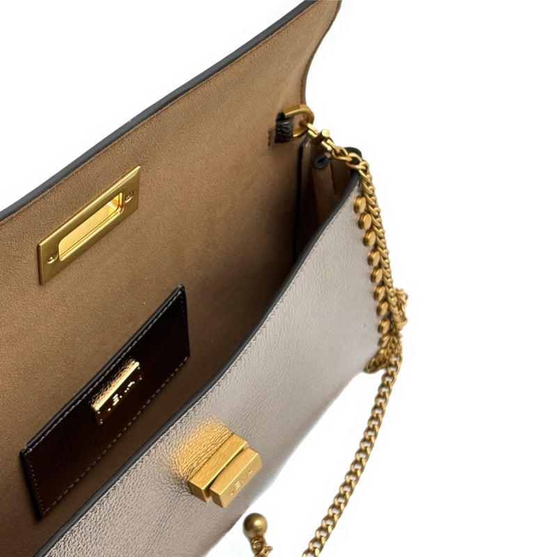 JENA Slim Studded Clutch Bag