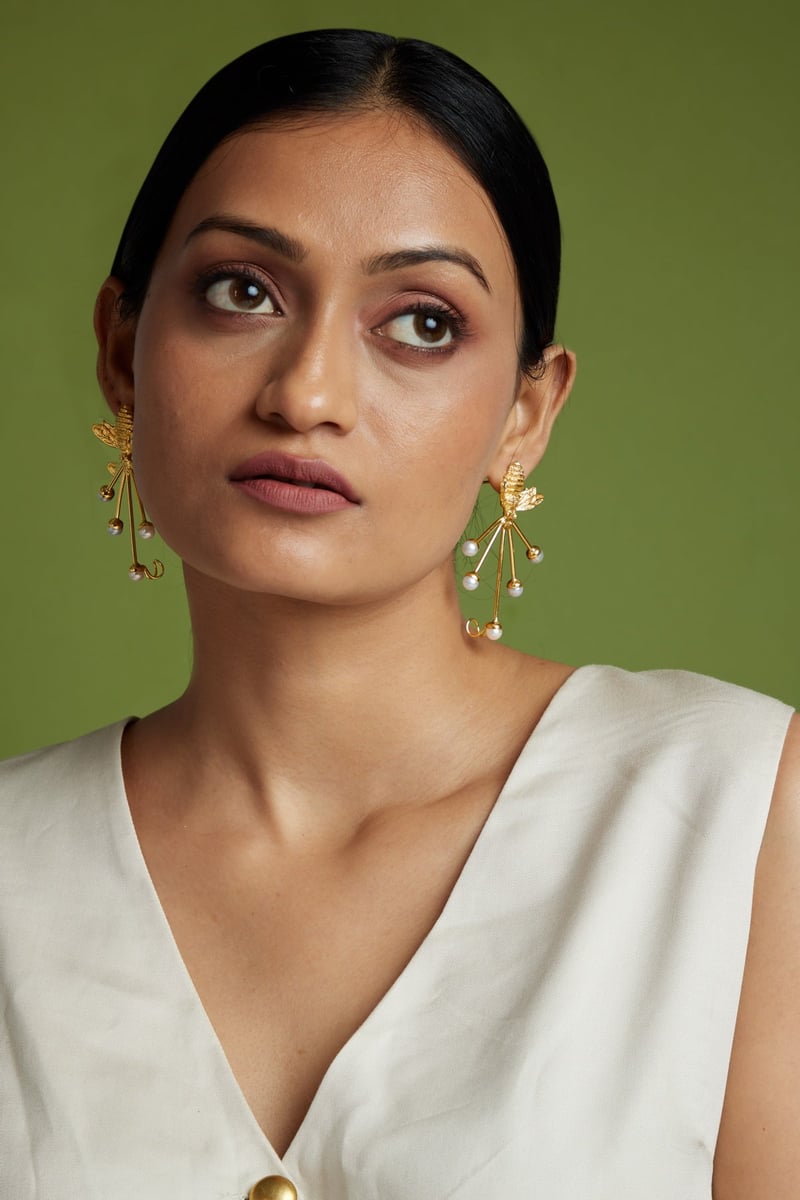 Bee Earcuffs