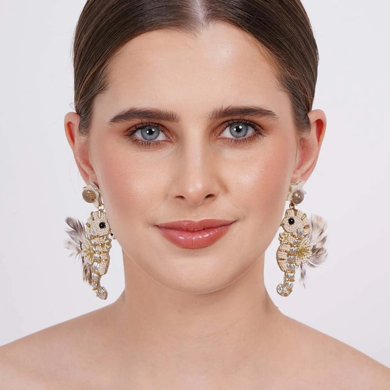 Pacific Seahorse Earrings