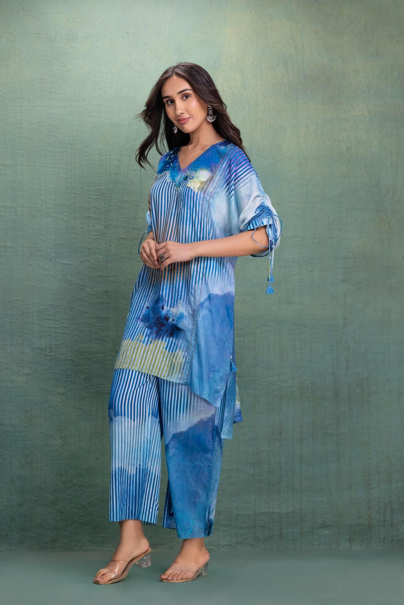 Blue Print Co-Ord Set