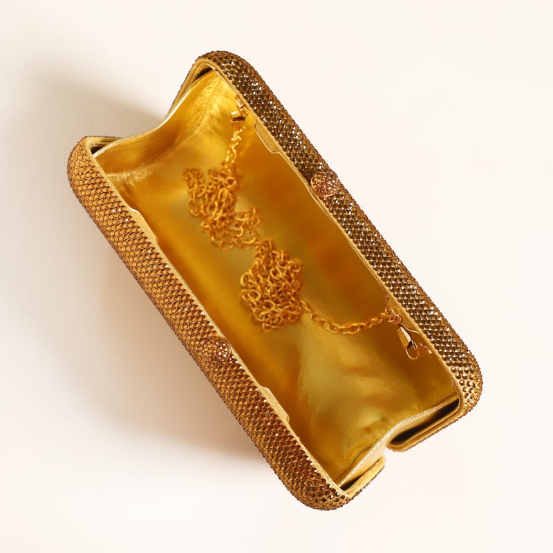 Rect Glitz 3 Gold