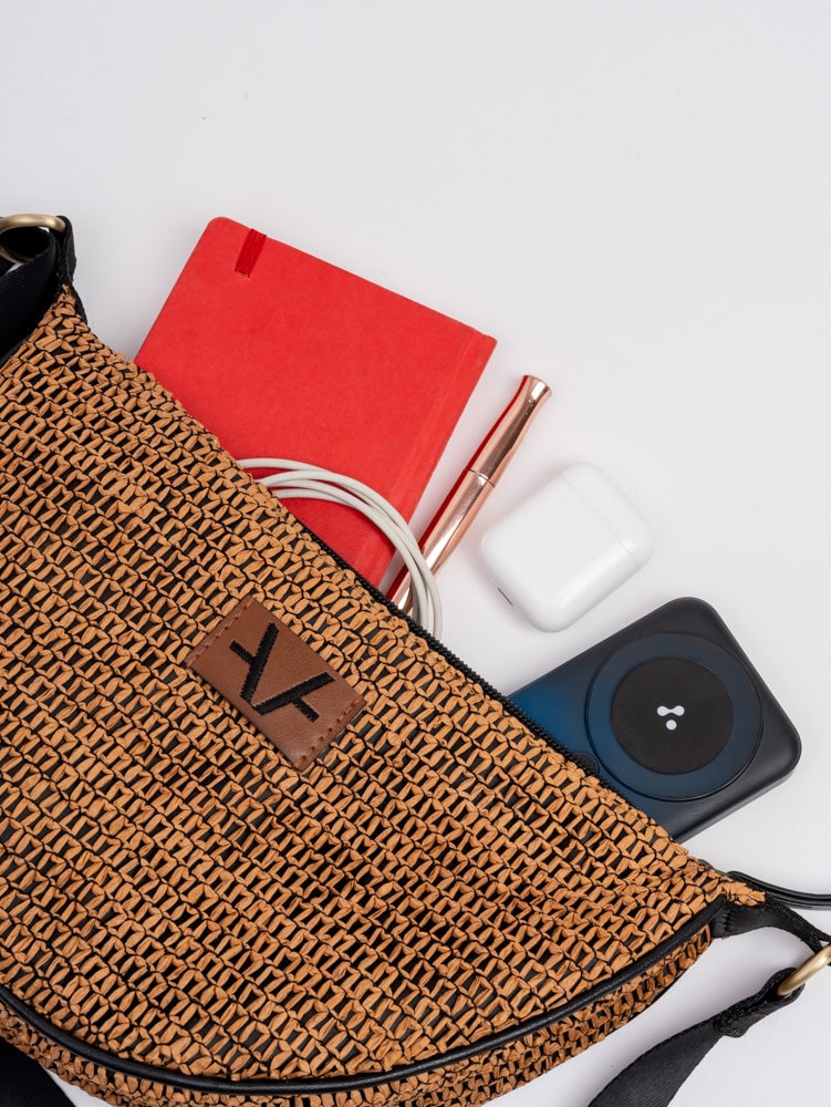 Rustic Brown moon Crossbody