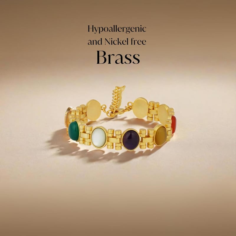 Power Moves Navratna Bracelet