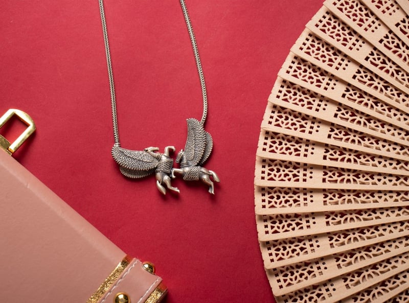 Tattva Shaahi Ghoda Jugalbandi Statement Necklace