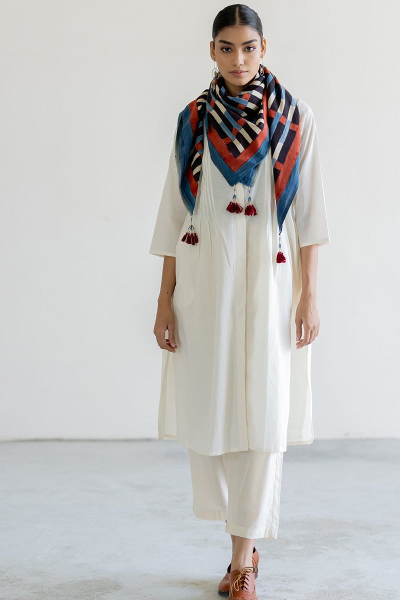Cotton Scarf - Drift Stripes