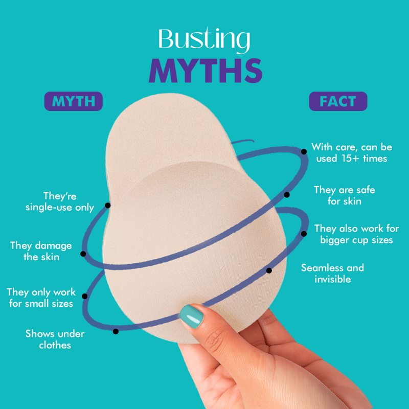 Breast Lift Cup (C-D) (Nude) (2 Pcs)