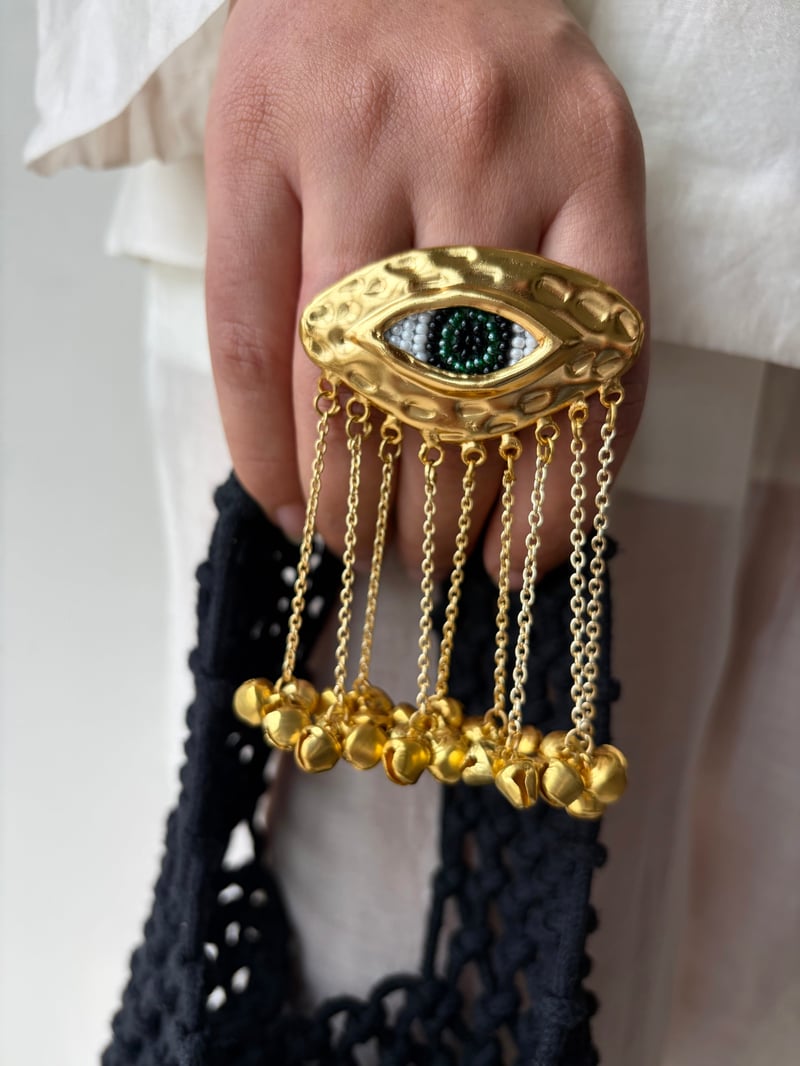 Nazar Rakhi & Ring set (Bhai & Bhabi)