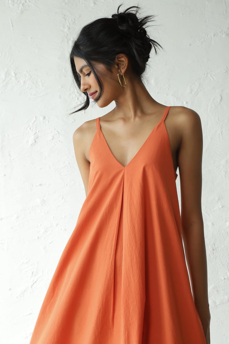 Autumn evening dress