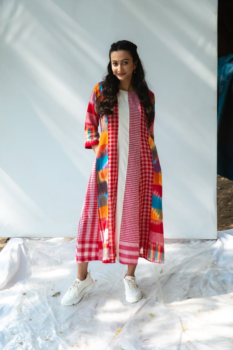 The Cloud Cluster 16 Panelled Dress