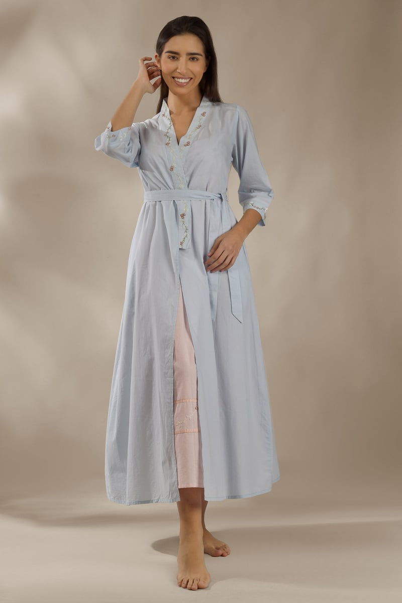 Rosebud, Embroidered Dress & Gown
