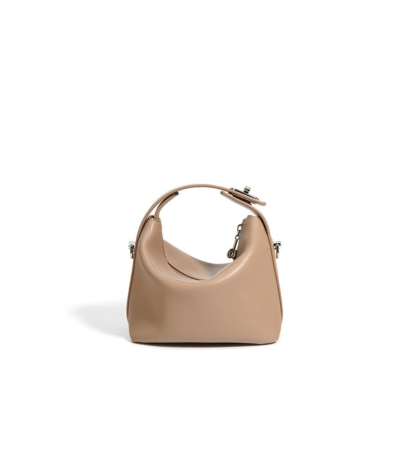 Liora- Ladies Leather Handbag Smoke Powder