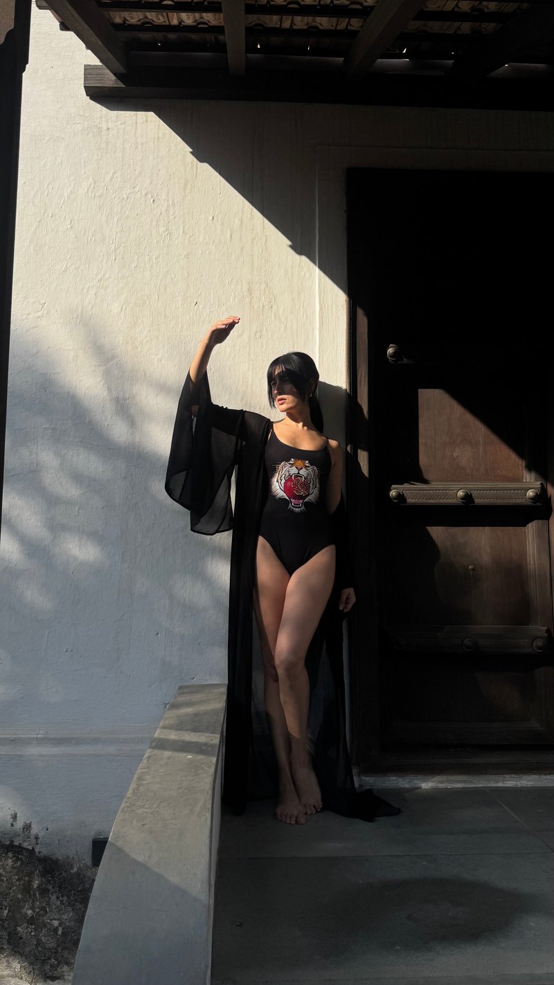 Kaftan - Tiger Pom