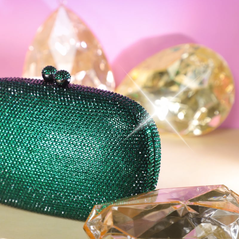 Peble Glitz Green