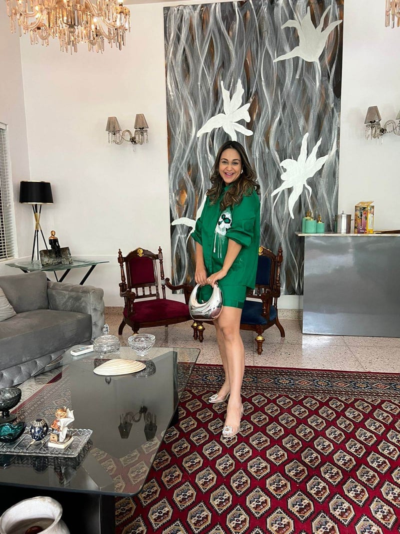 Emerald Bloom Green Shirt