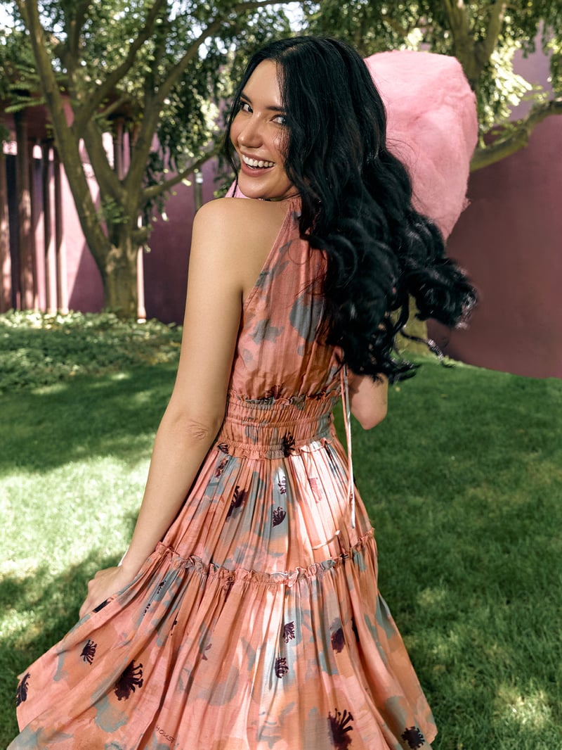 Reef Candy Tiered Dress