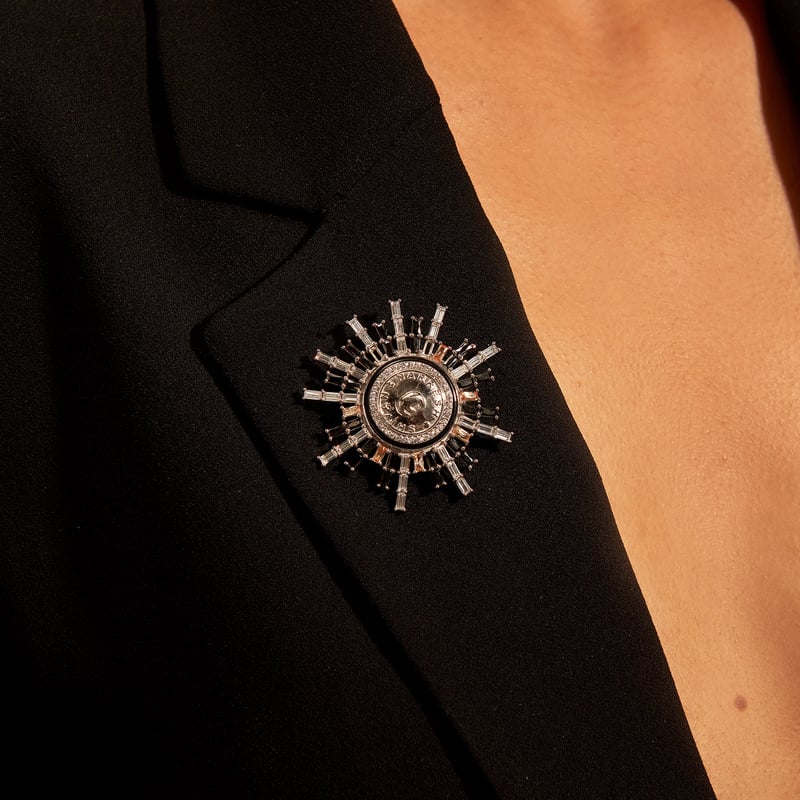 Numisma Star Burst Brooch — Aulerth