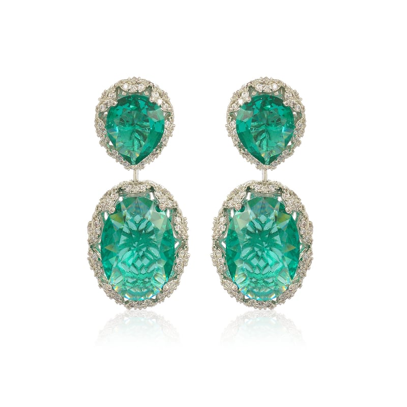 Pink Radiant Earrings