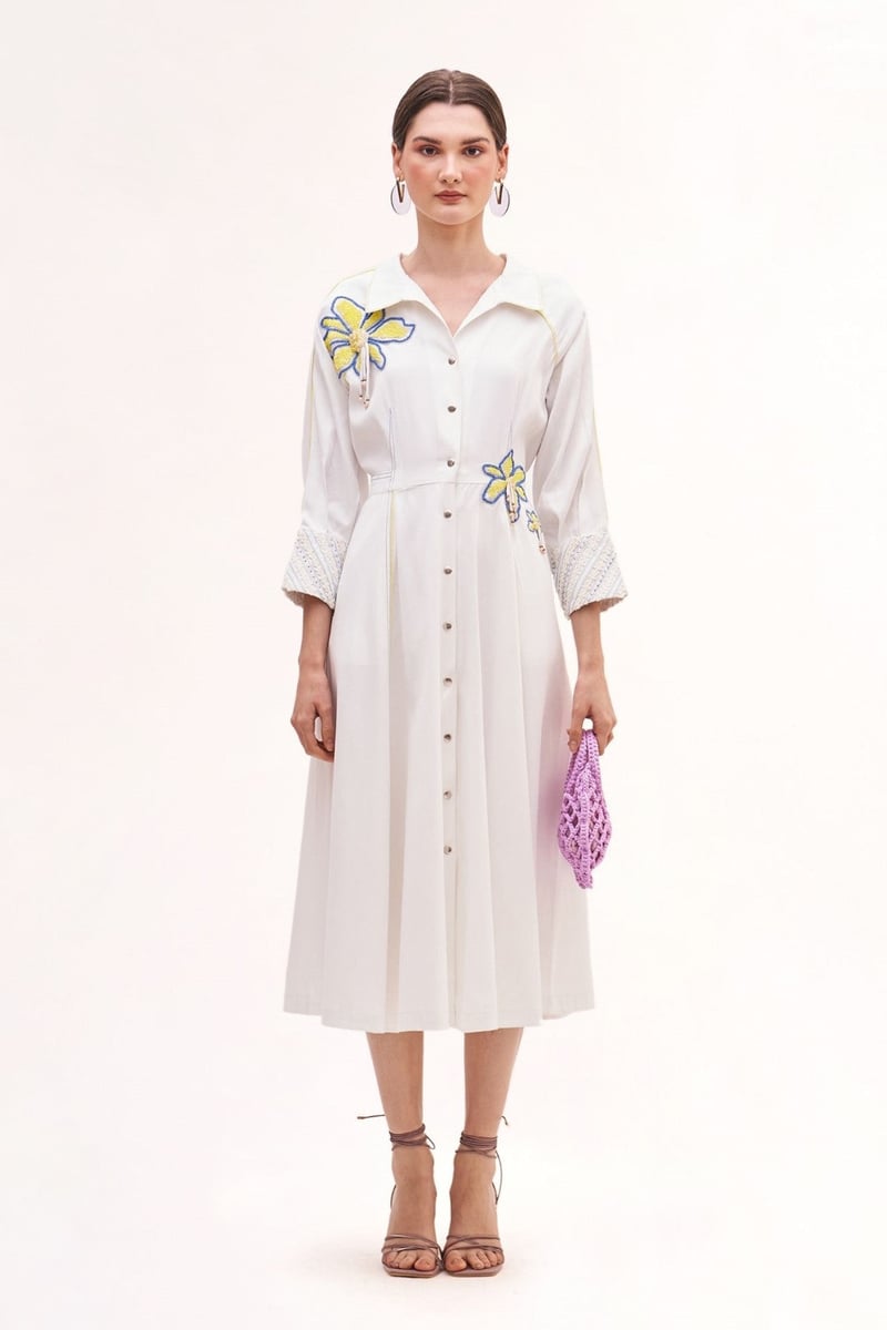 Banana Floral Dress
