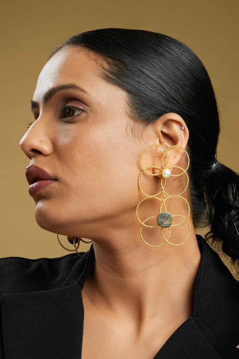 Jade Earrings Green