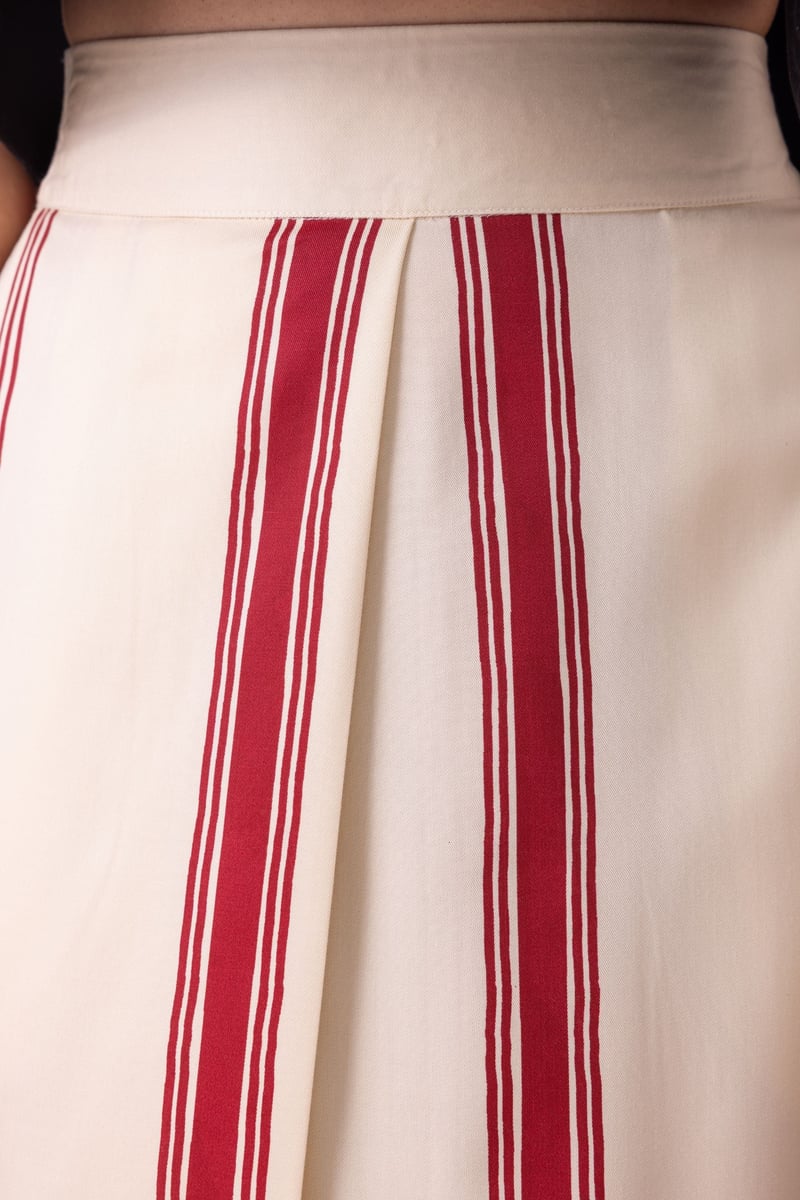 Prynne Striped Skirt