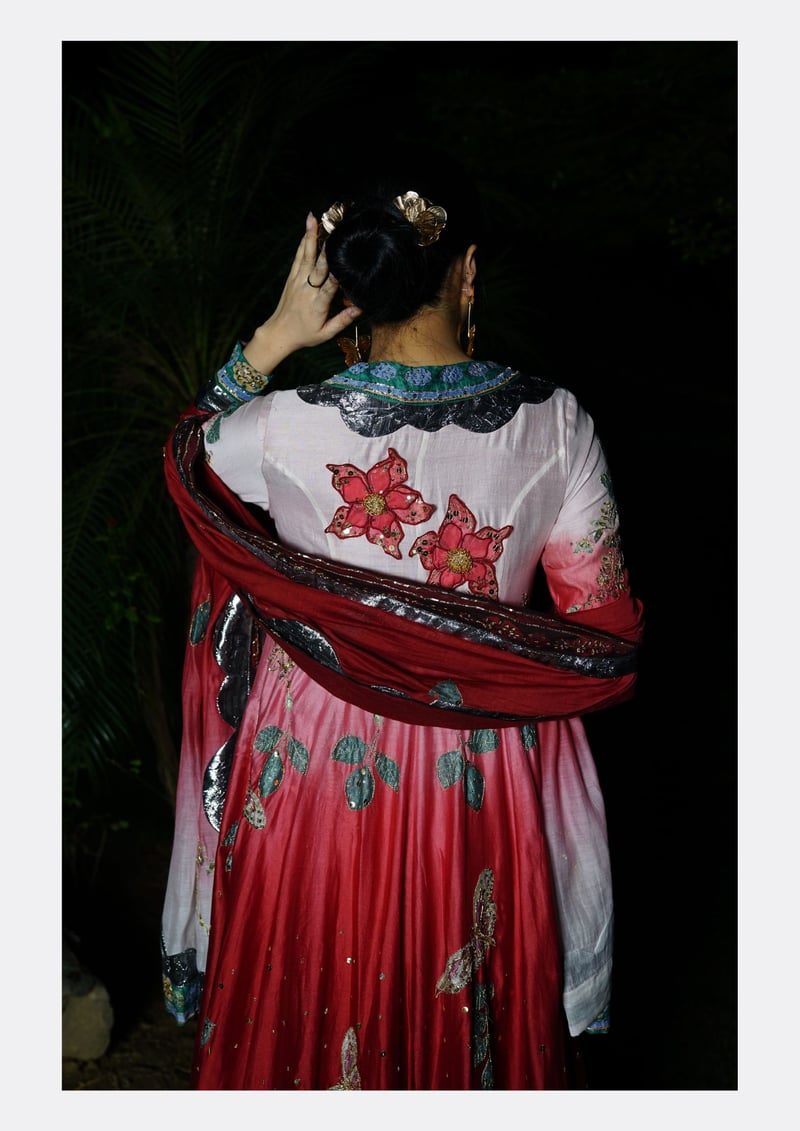1723 -63 Saumya-Two Pc Anarkali Set