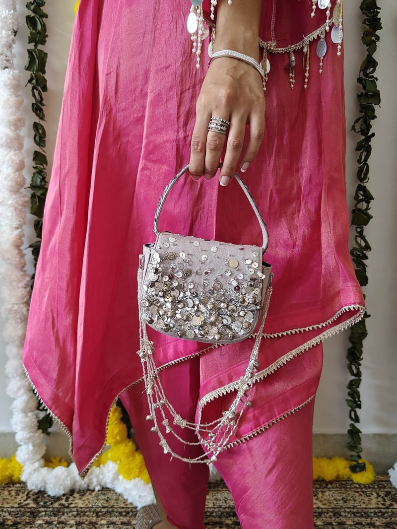 Charm Bag Silver