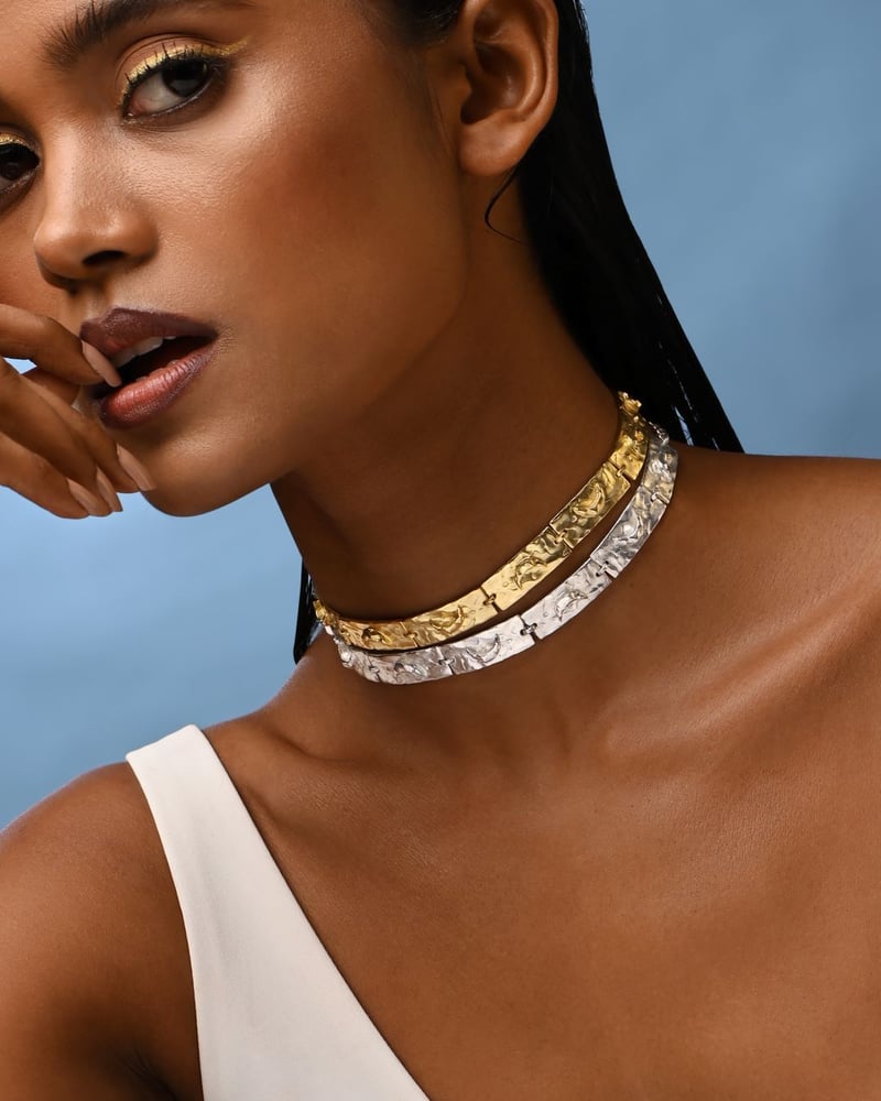 Galadriel Choker (Textured)