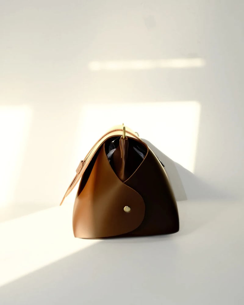Multi Strap Sling Bag - Brown (Without Strap)