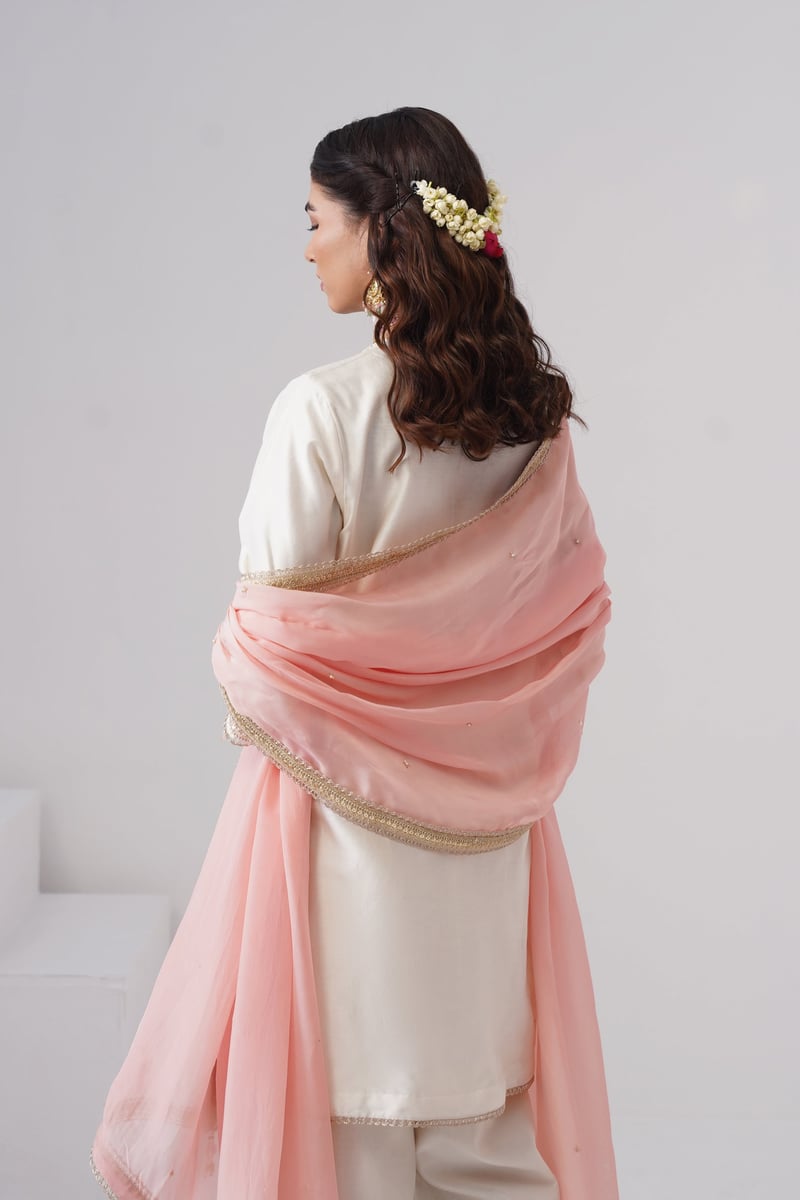 Mogra Dupatta Set