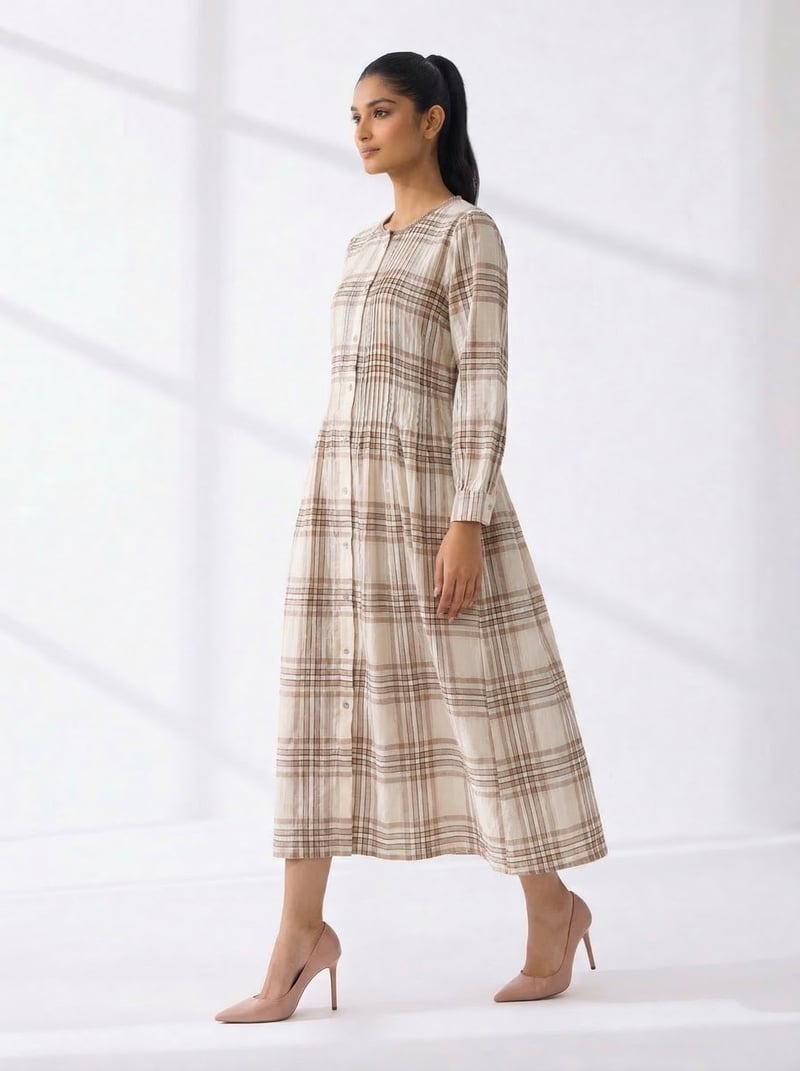 Gathered Maxi Dress