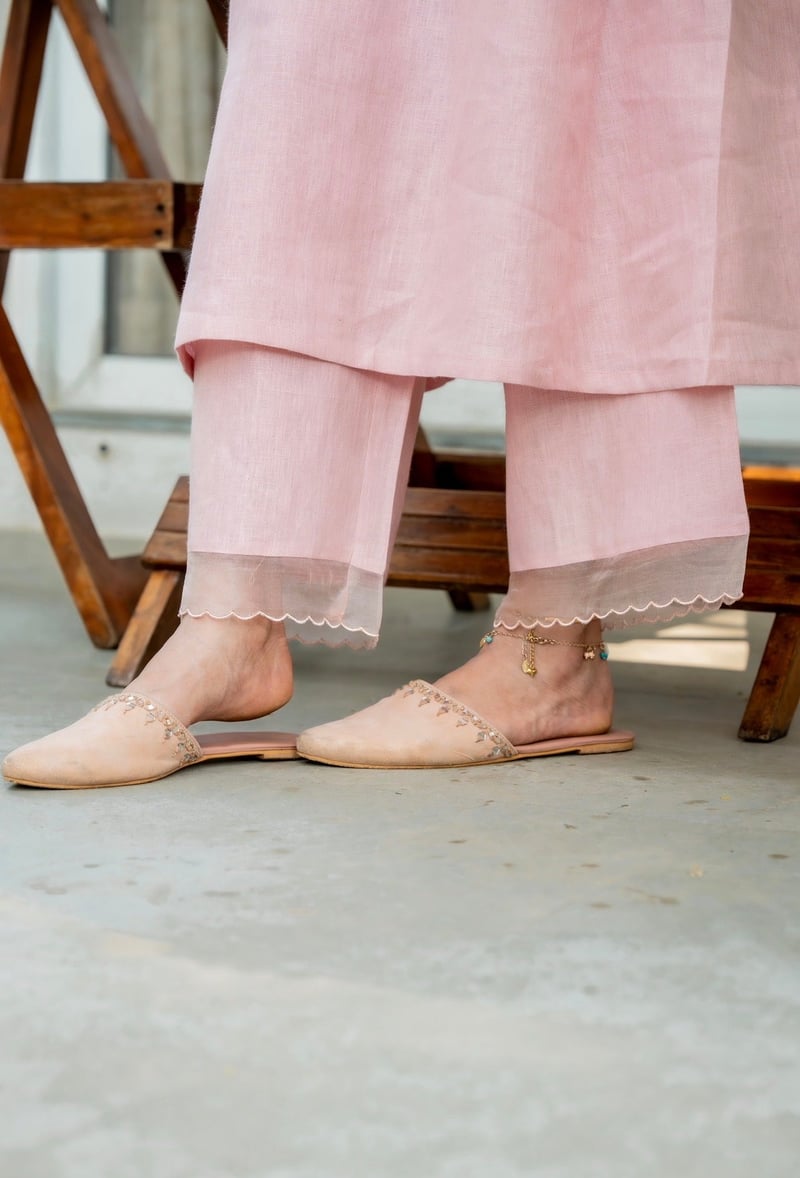 Love Pink Linen Pair