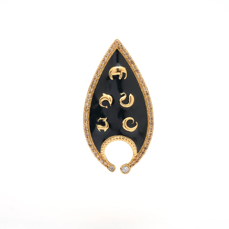 Numisma Brooch