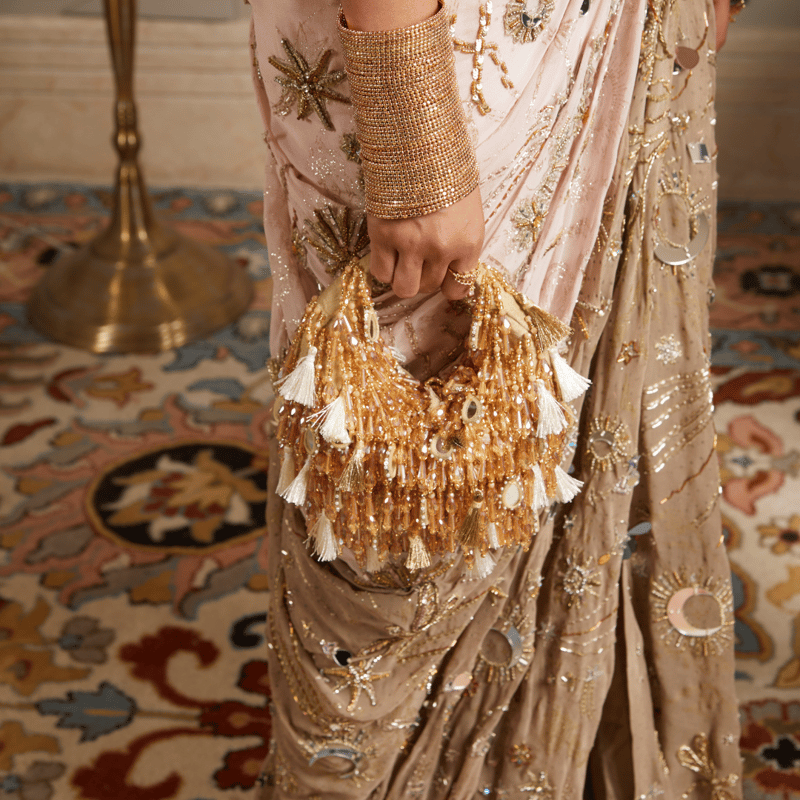 Sienna Boat Bag -Gold