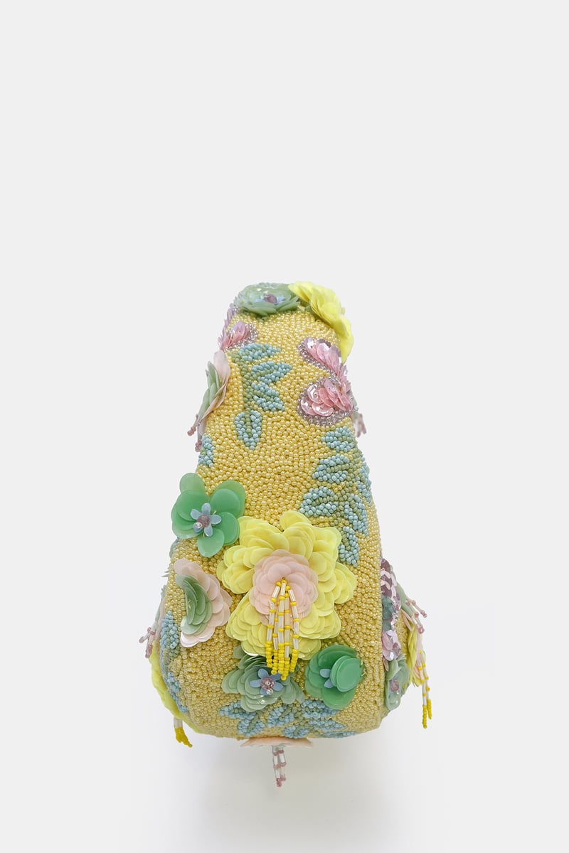 Petal Reverie Luxe Embellished Bag