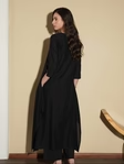Cotton Trousers - Black