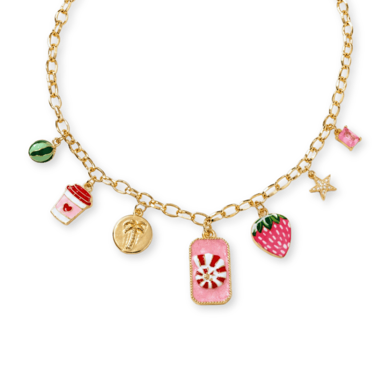 Beach Vacay Charm Necklace — The Charm Shop