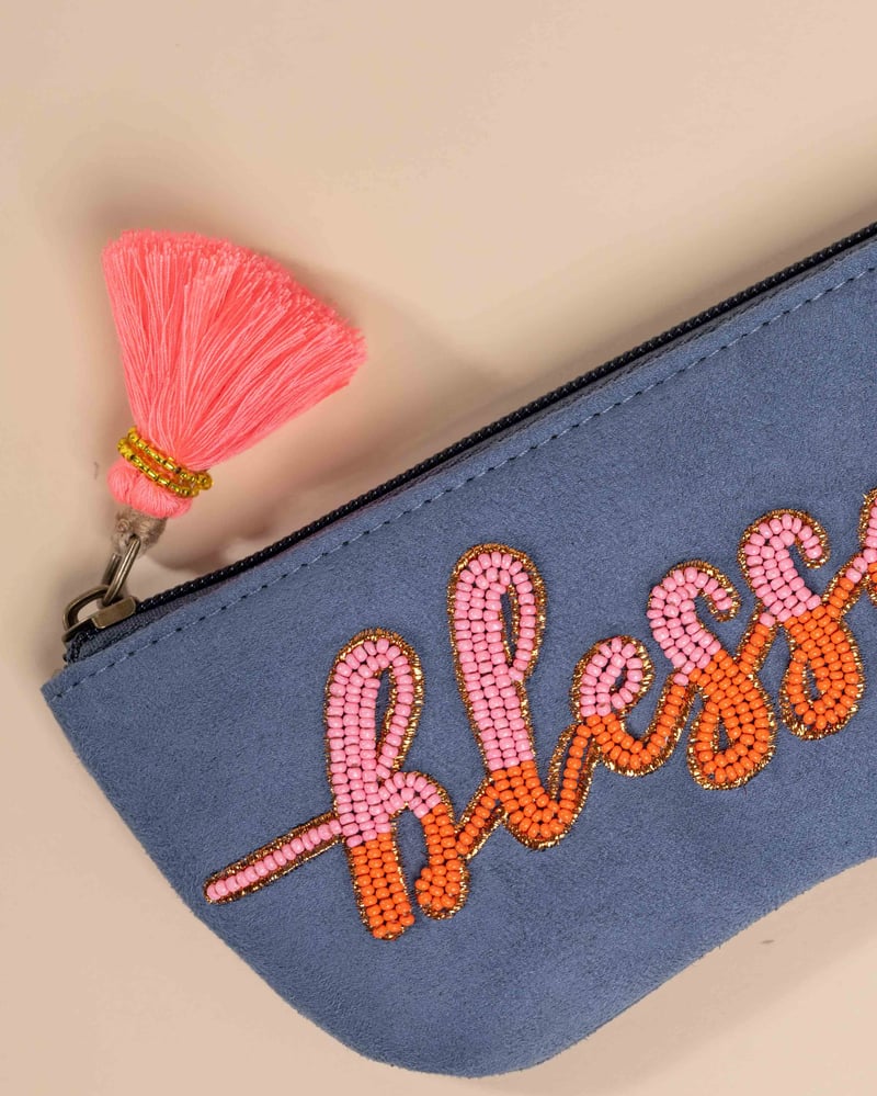 Sunglass Cover- Blessed