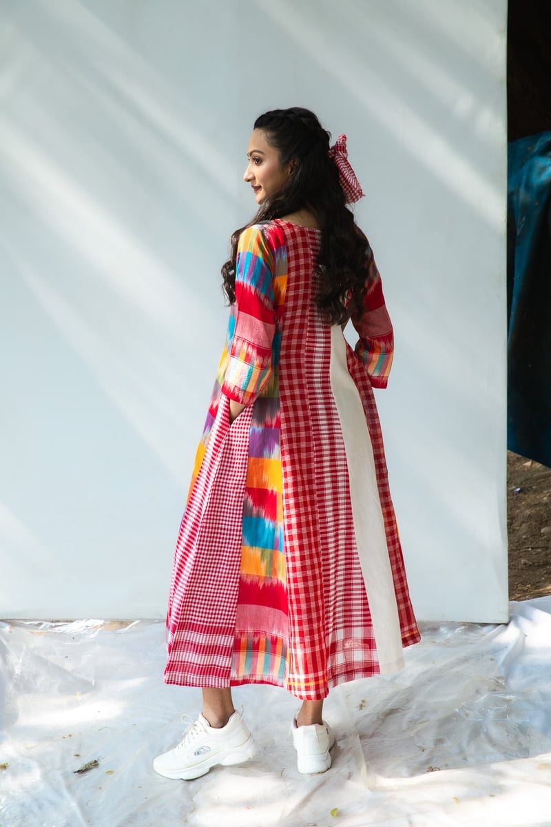 The Cloud Cluster 16 Panelled Dress