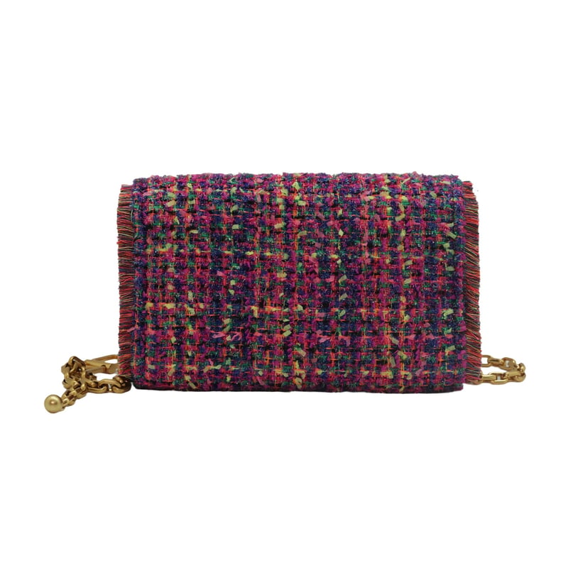 Jena Boucle Clutch Bag