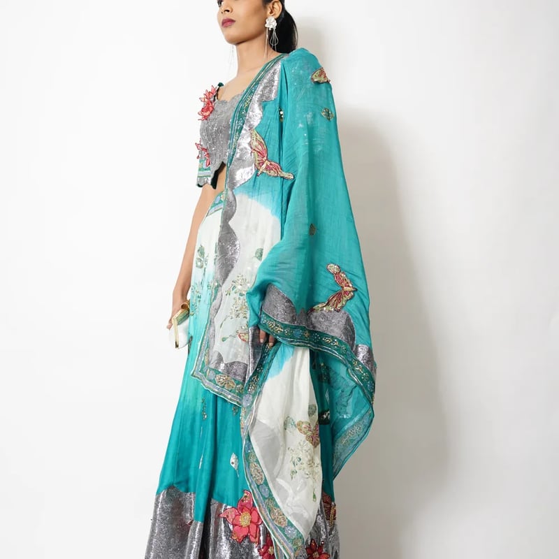 1723 -53 Saumya-Three Pc Lehenga set