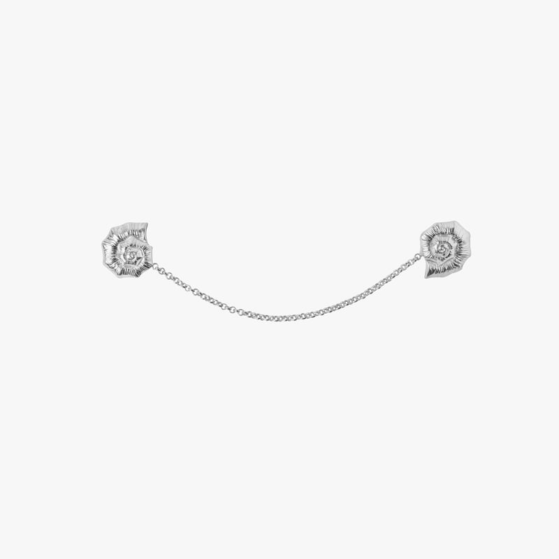 Knobbed Whelk Link Brooch