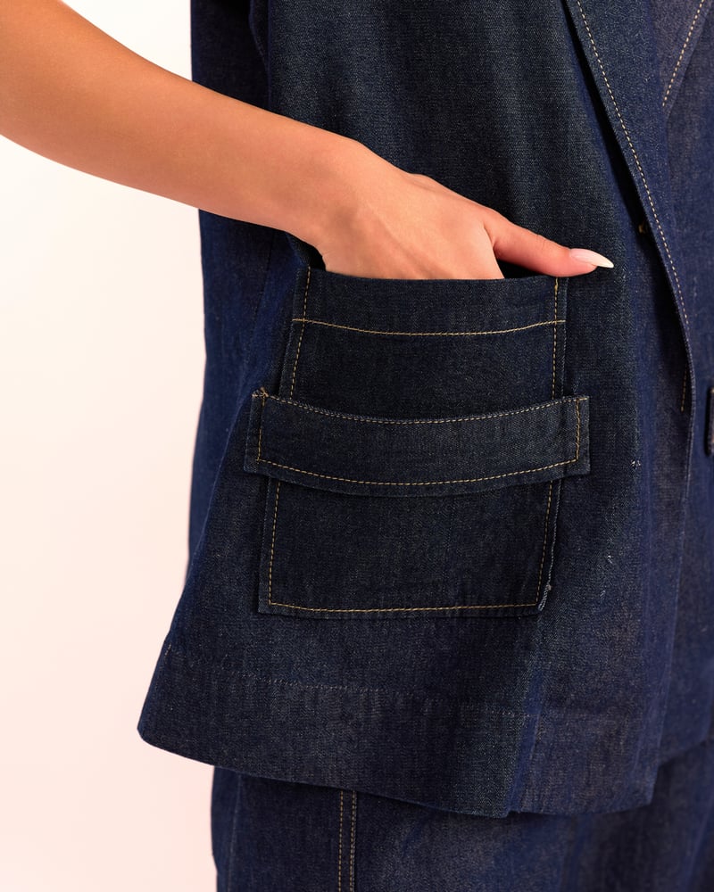 Indigo Blazer
