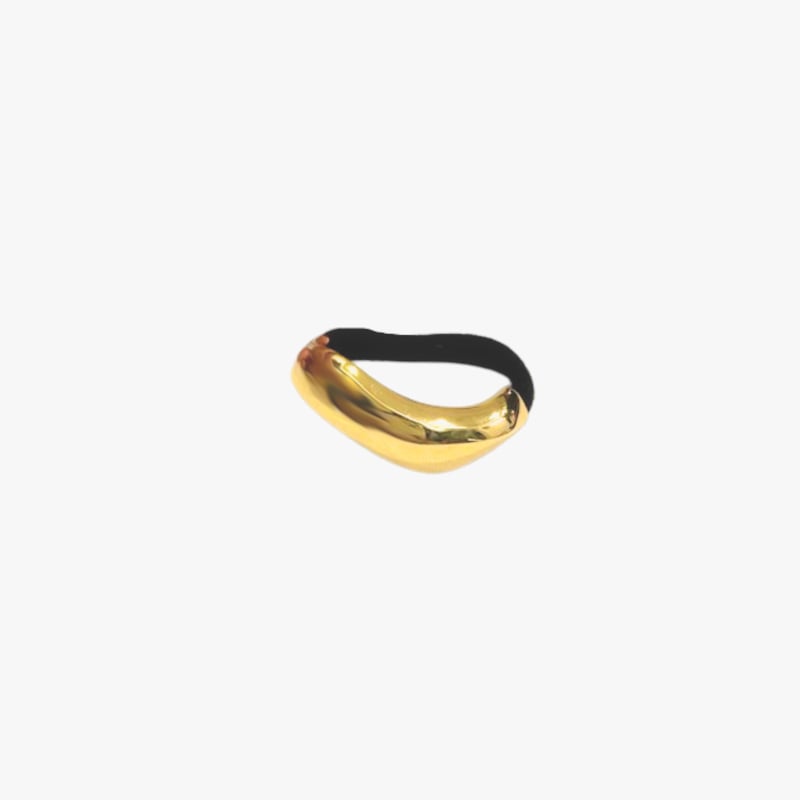 Wave Hair Band Gold