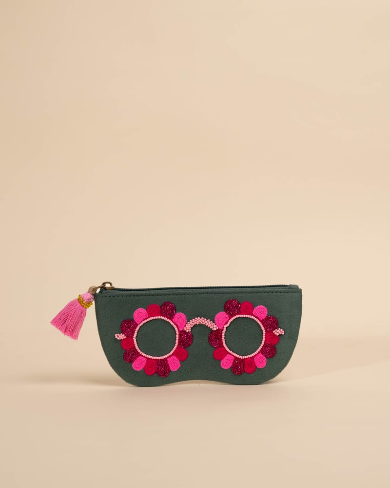 Clara Pink Sunglass Cover — DESI DRAMA QUEEN